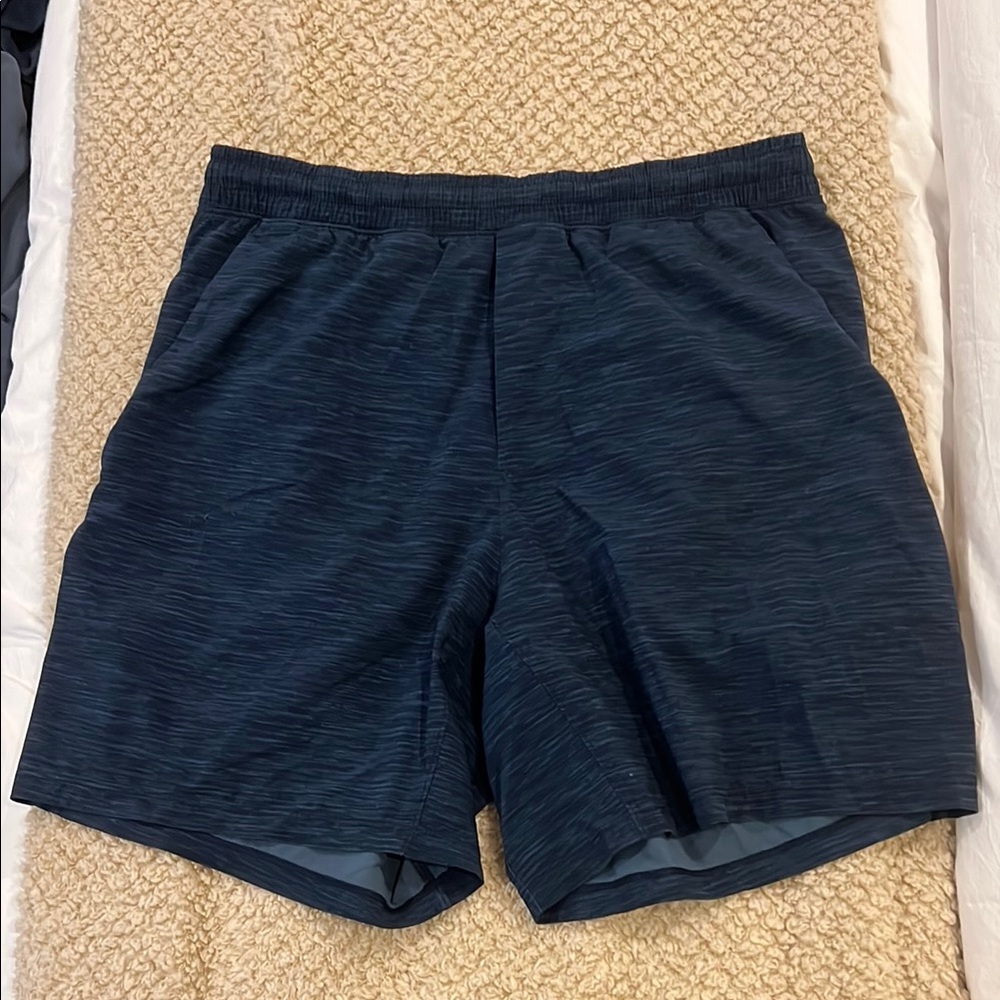 Lululemon Men's Navy Blue Shorts